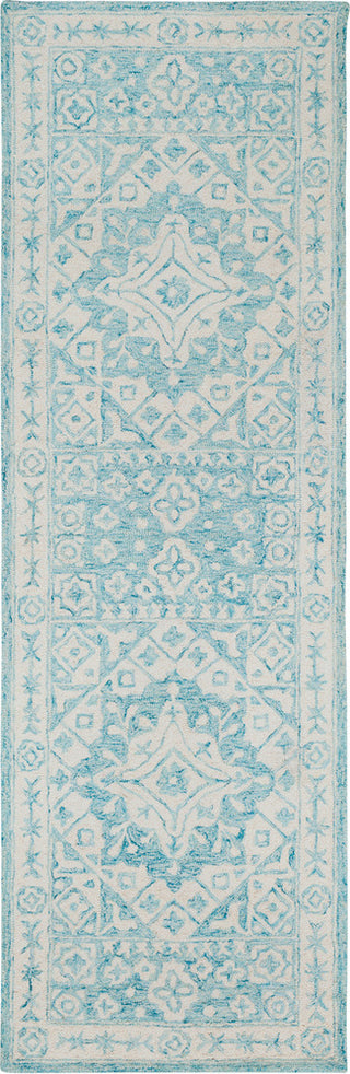 Surya Serafina SRF-2020 Aqua White Area Rug Runner Image