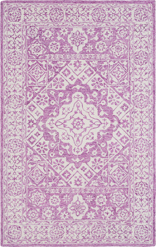 Surya Serafina SRF-2022 Bright Purple White Area Rug main image