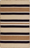 Trans Ocean Sorrento 6310/22 Cabana Stripe Khaki Area Rug by Liora Manne