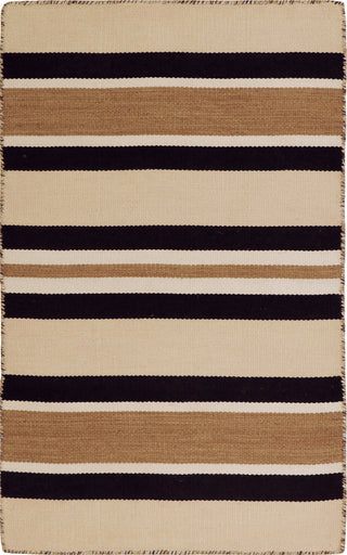 Trans Ocean Sorrento 6310/22 Cabana Stripe Khaki Area Rug by Liora Manne