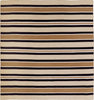Trans Ocean Sorrento 6310/22 Cabana Stripe Khaki Area Rug by Liora Manne