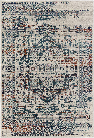 Surya Stretto SRO-1005 Grey/Blue Area Rug 5'3'' X 7'3''