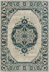 Surya Stretto SRO-1008 Grey/Blue Area Rug 5'3'' X 7'3''