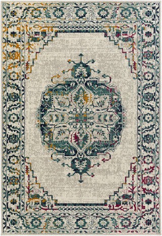 Surya Stretto SRO-1009 Grey/Blue Area Rug 5'3'' X 7'3''