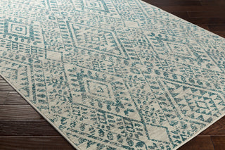 Surya Stretto SRO-1012 Grey/Blue Area Rug Closeup