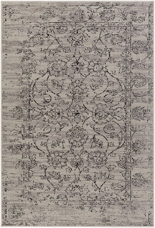 Surya Stretto SRO-1014 Grey/Black Area Rug main image