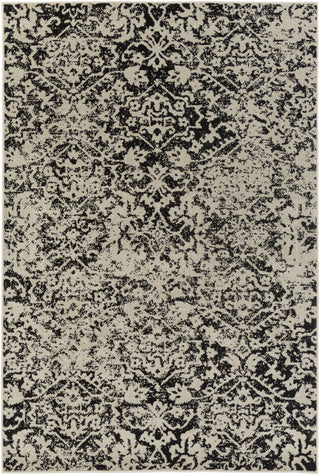 Surya Stretto SRO-1018 Grey/Black Area Rug main image