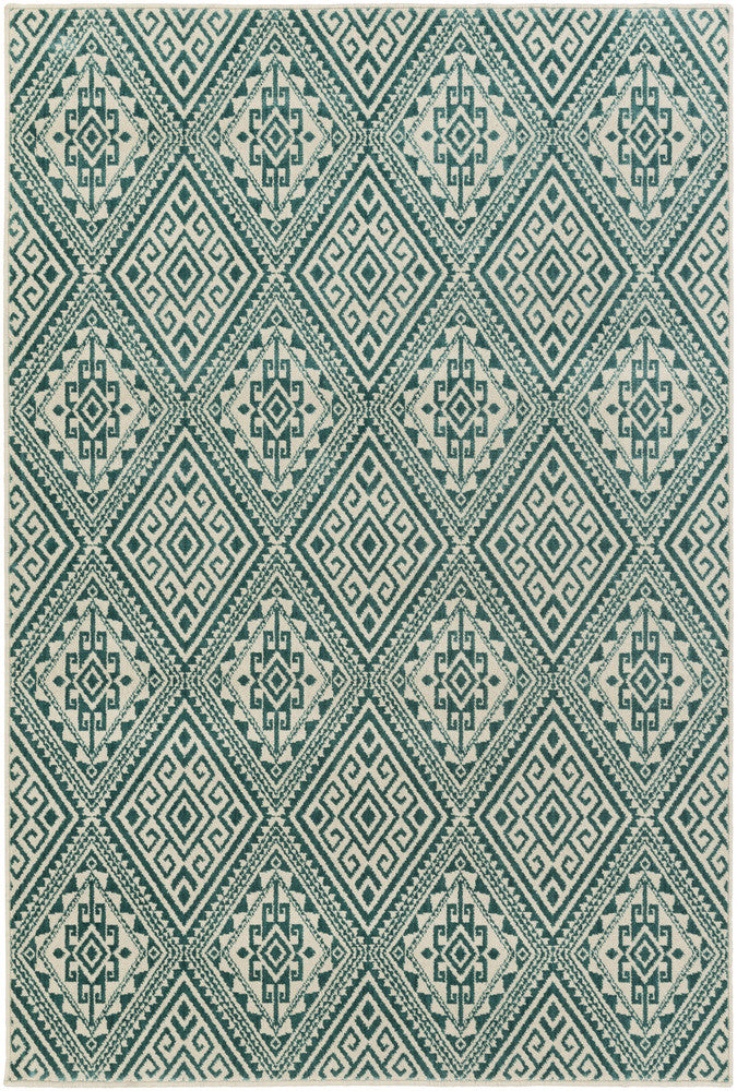 Surya Stretto SRO-1022 Blue/Neutral Area Rug main image