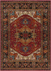 Surya Serapi SRP-1001 Red/Black Area Rug main image