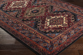 Surya Serapi SRP-1004 Red/Black Area Rug Closeup