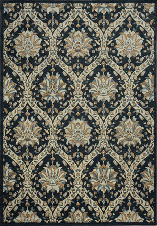 Rizzy Sorrento SO4312 gray black Area Rug Main Image