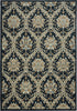 Rizzy Sorrento SO4312 gray black Area Rug Main Image