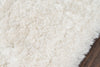 Momeni Snow Shag SS-01 White Area Rug Close up