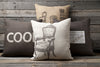 Surya Stencil Charmingly 'Cool' ST-005 Pillow 
