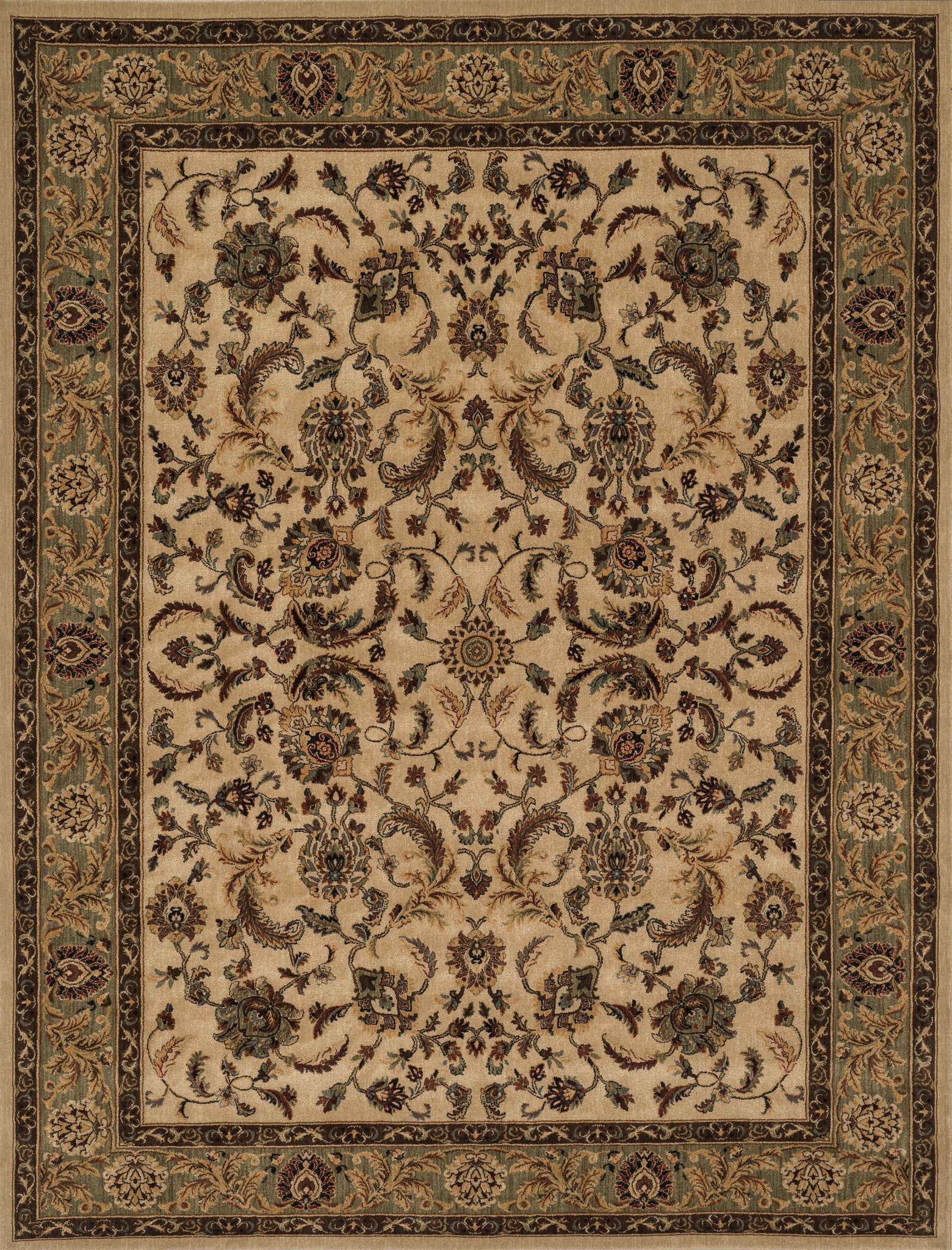 Loloi Stanley ST-01 Beige / Green Area Rug main image