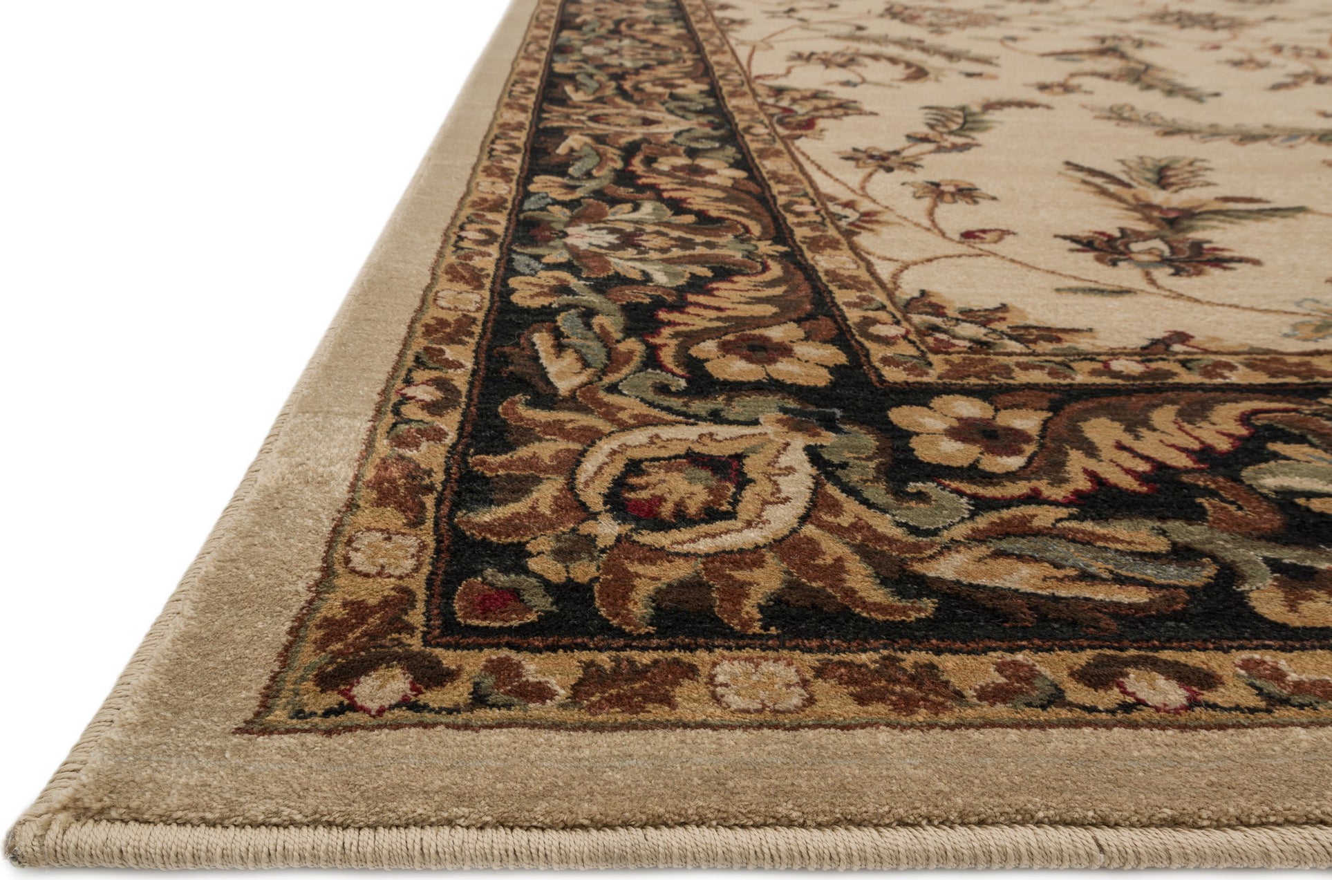 Loloi Stanley ST-03 Beige/Charcoal Closeout Area Rug - Rugs A Bound