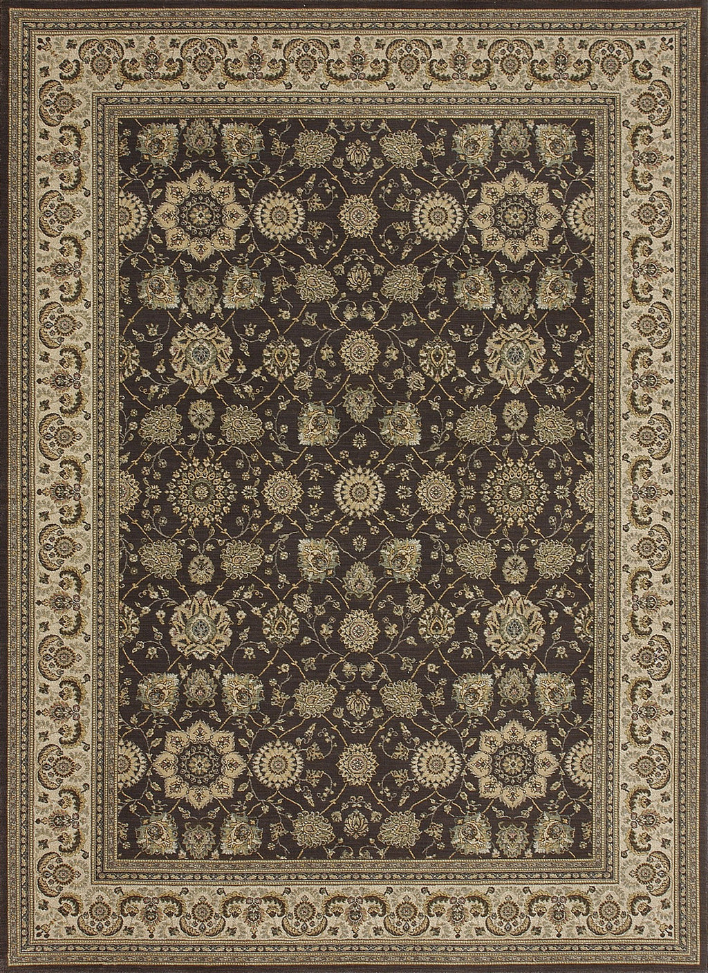 Loloi Stanley ST-18 Expresso / Ivory Area Rug main image