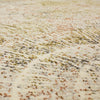 Karastan Omni Starburst Yellow Area Rug Close Up 