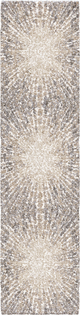 Orian Rugs Super Shag Starburst Beige Area Rug main image