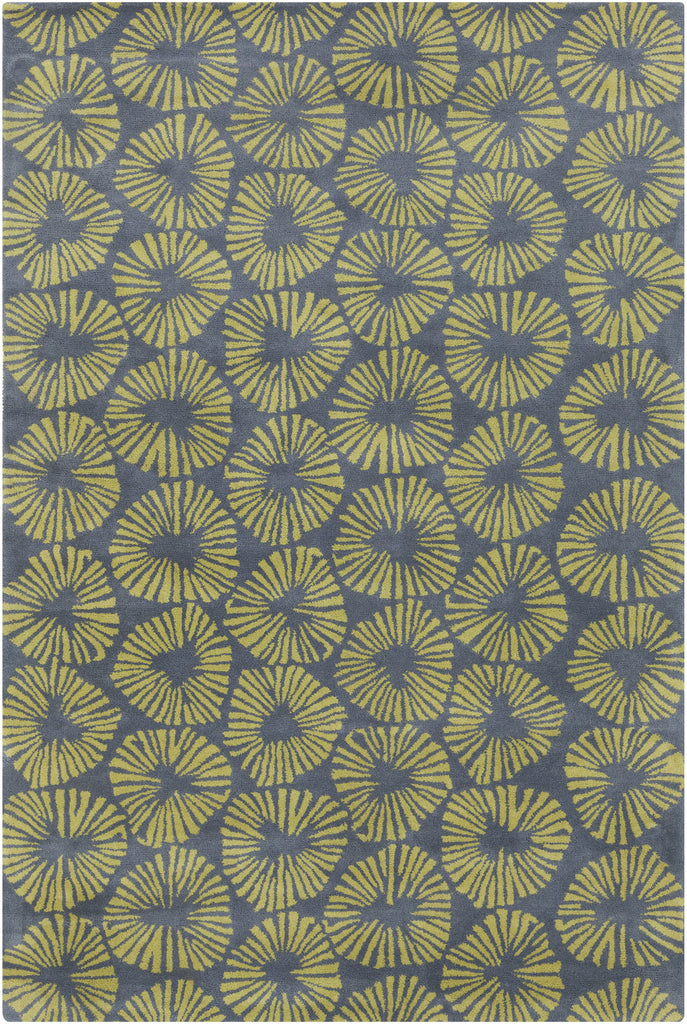 Chandra Stella STE-52101 Grey/Green Area Rug main image