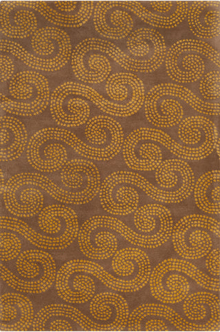 Chandra Stella STE-52113 Brown/Gold Area Rug main image