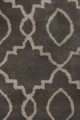 Chandra Stella STE-52124 Charcoal/Cream Area Rug Close Up