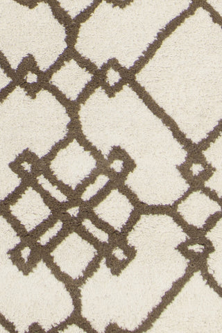 Chandra Stella STE-52174 Cream/Brown Area Rug Close Up