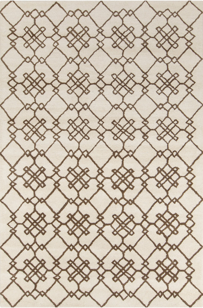 Chandra Stella STE-52174 Cream/Brown Area Rug main image