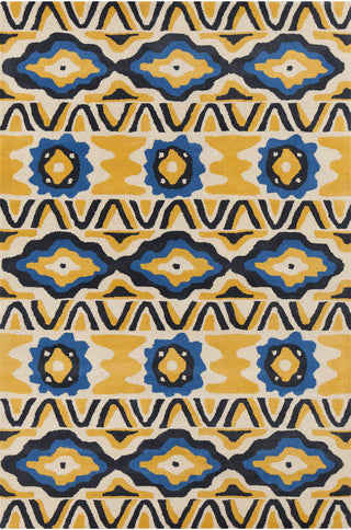 Chandra Stella STE-52176 Cream/Yellow/Blue/Black Area Rug main image