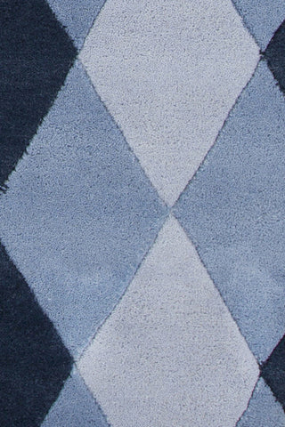 Chandra Stella STE-52192 Blue Area Rug Close Up