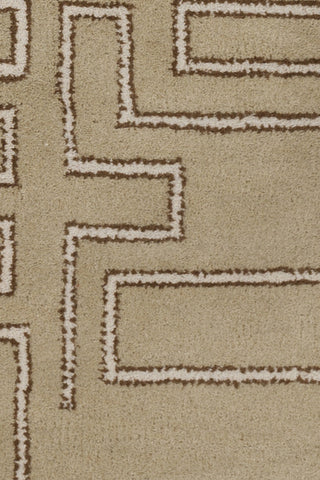 Chandra Stella STE-52213 Tan/Brown/Cream Area Rug Close Up