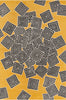 Chandra Stella STE-52215 Yellow/Cream/Black Area Rug main image