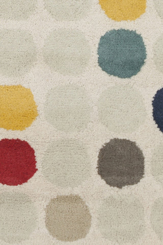 Chandra Stella STE-52219 Cream/Beige/Red/Yellow/Blue Area Rug Close Up