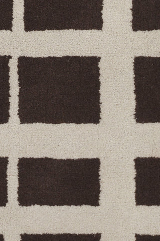 Chandra Stella STE-52220 Brown/Cream Area Rug Close Up