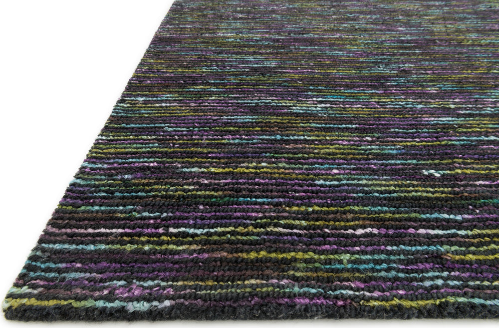 Loloi Stella SL-01 Graphite Area Rug Corner Shot Feature