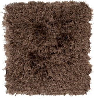 Surya Stealth STH-703 Mocha Shag Weave Area Rug 16'' Sample Swatch