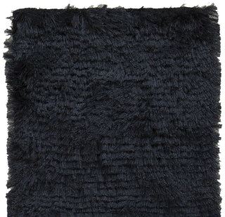 Surya Stealth STH-704 Navy Shag Weave Area Rug Sample Swatch