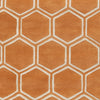 Surya Stamped STM-818 Rust Hand Tufted Area Rug Sample Swatch