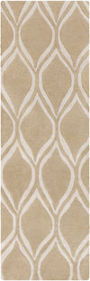 Surya Stamped STM-820 Taupe Area Rug 2'6'' x 8' Runner