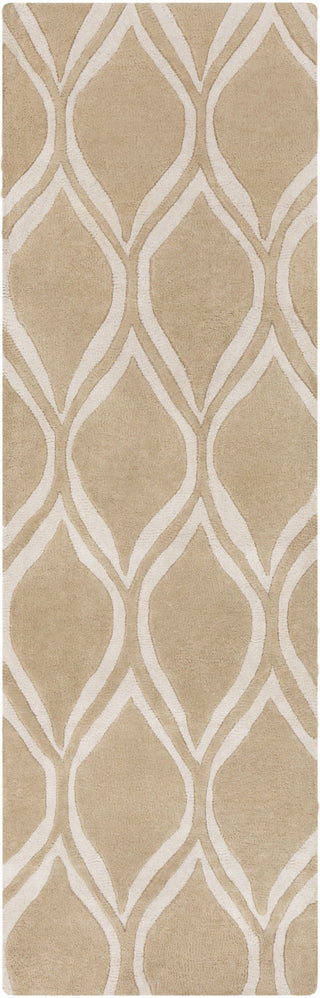 Surya Stamped STM-820 Taupe Area Rug 2'6'' x 8' Runner