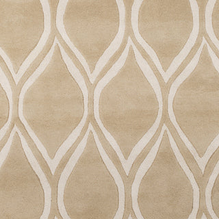 Surya Stamped STM-820 Taupe Hand Tufted Area Rug Sample Swatch