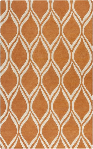 Surya Stamped STM-821 Rust Area Rug 5' x 8'