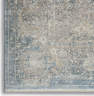 Starry Nights STN01 Cream Blue Area Rug by Nourison Corner