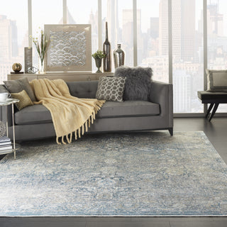 Starry Nights STN01 Cream Blue Area Rug by Nourison Room Scene 2 