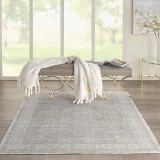 Starry Nights STN02 Cream Grey Area Rug by Nourison Room Scene 2