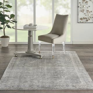 Starry Nights STN03 Silver/Cream Area Rug by Nourison Room Scene 2