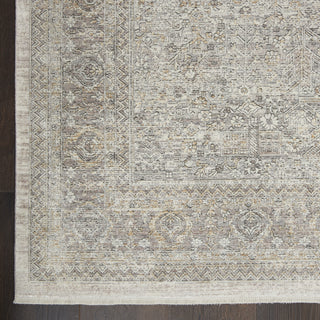 Starry Nights STN04 Cream Grey Area Rug by Nourison Corner 