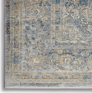 Starry Nights STN06 Cream Blue Area Rug by Nourison