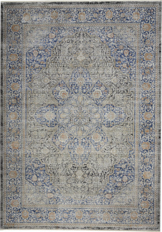 Nourison Starry Nights STN07 Blue Area Rug