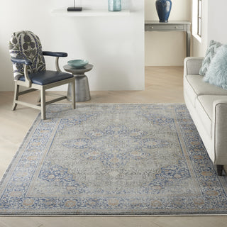 Nourison Starry Nights STN07 Blue Area Rug